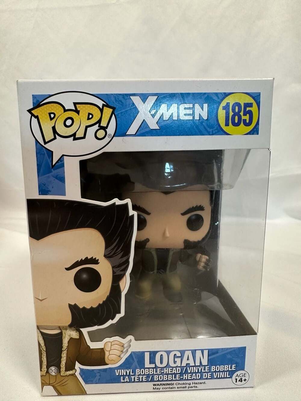 Funko Pop! Marvel X-Men Logan #185 Vinyl Bobble-Head Figure